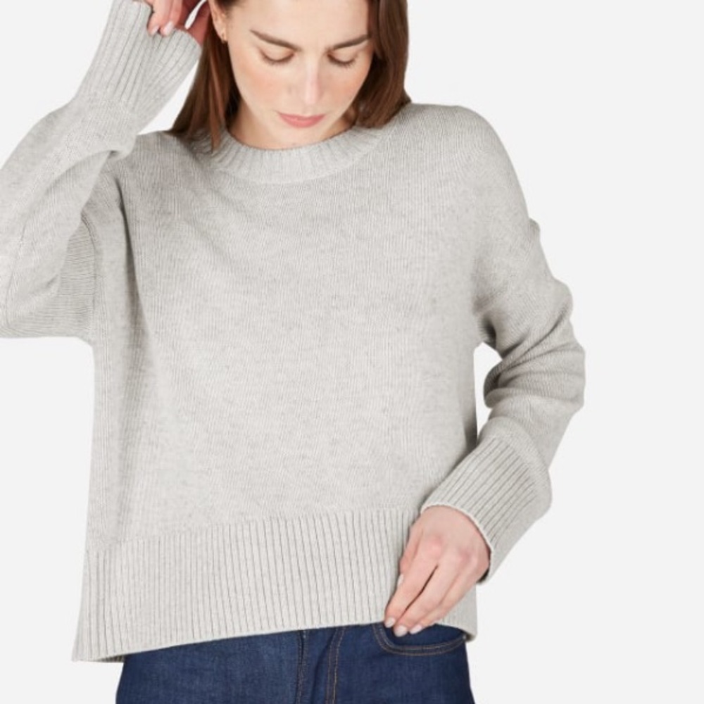Everlane 🖤 Gray Crewneck Sweater